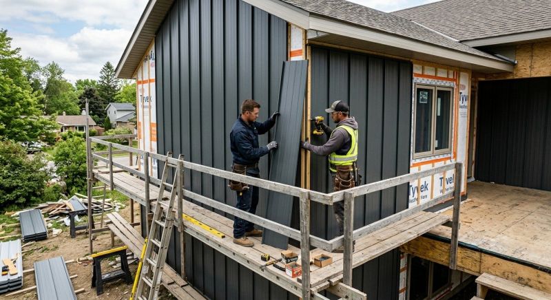 Aluminium Siding Installation in Metamora, MI