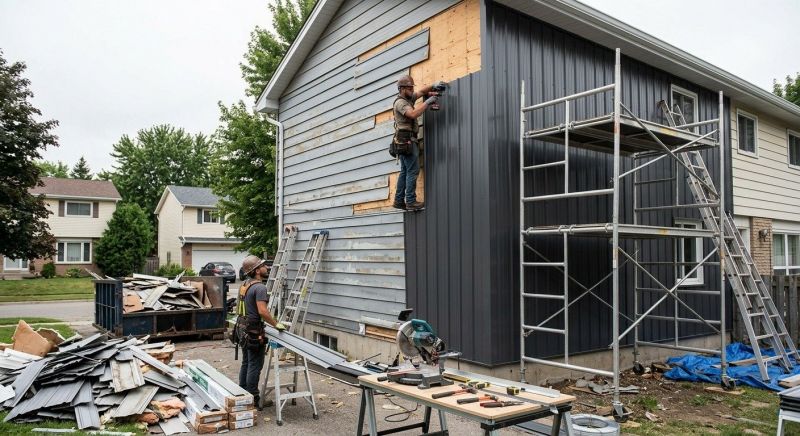 Aluminium Siding Installation in Troy, MI