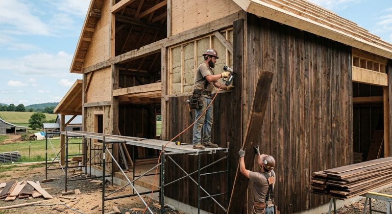 Barn Siding Installation in Columbiaville, MI