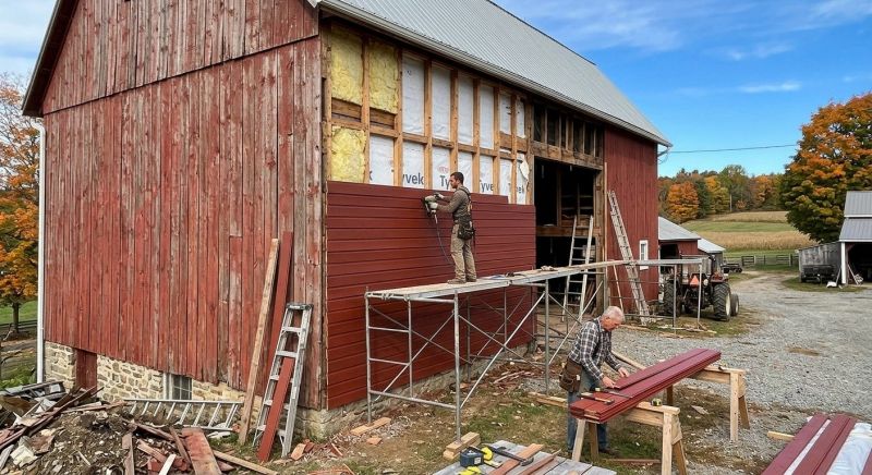 Barn Siding Replacement in Bloomfield Hills, MI