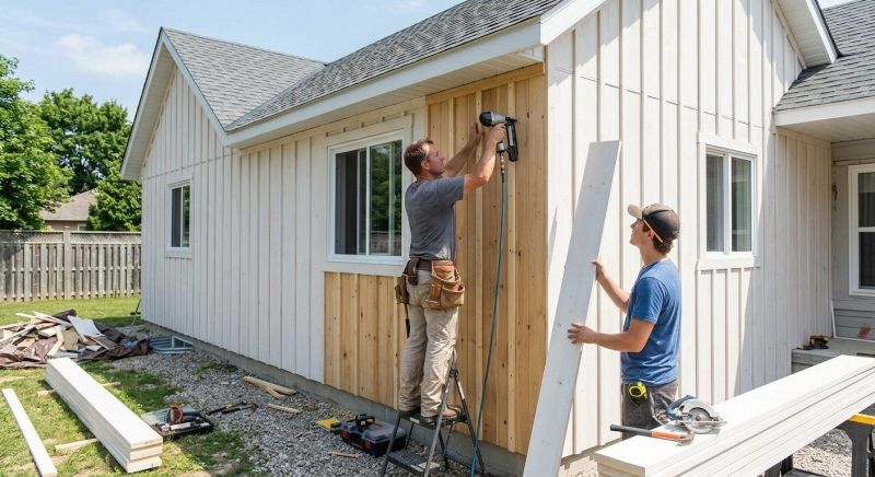 Batten Siding Installation in Armada, MI