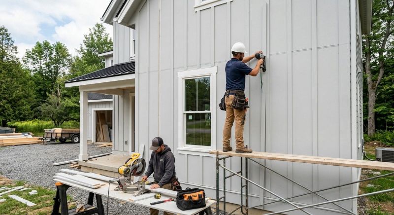 Batten Siding Installation in Attica, MI