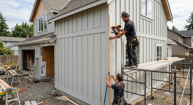Batten Siding Installation in Bloomfield Hills, MI