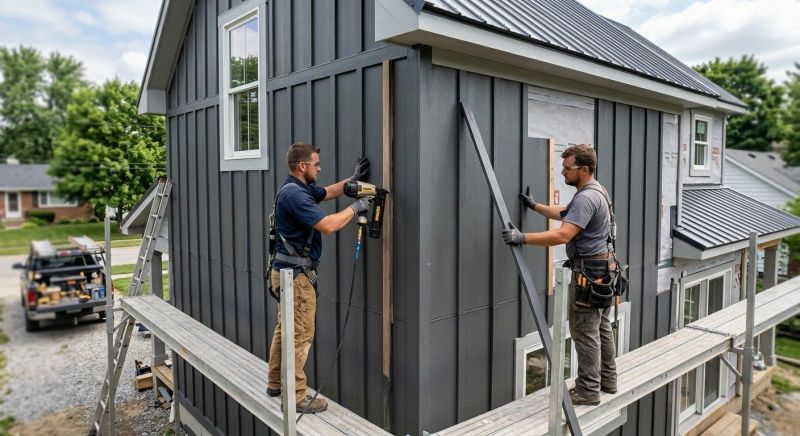 Batten Siding Installation in Dryden, MI