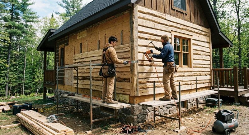 Cabin Siding Installation in Oxford, MI