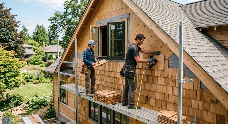 Cedar Siding Installation in Ortonville, MI