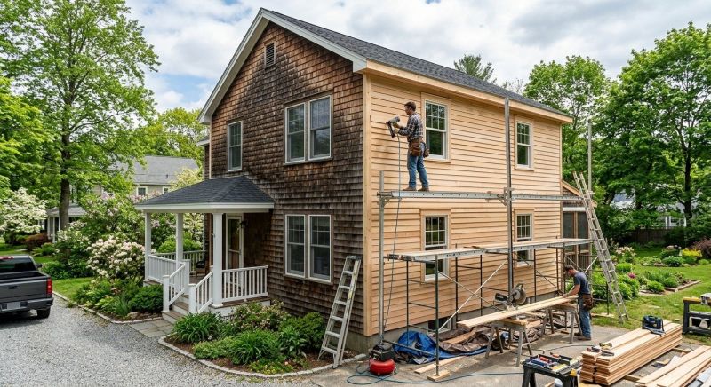 Cedar Siding Installation in West Bloomfield, MI