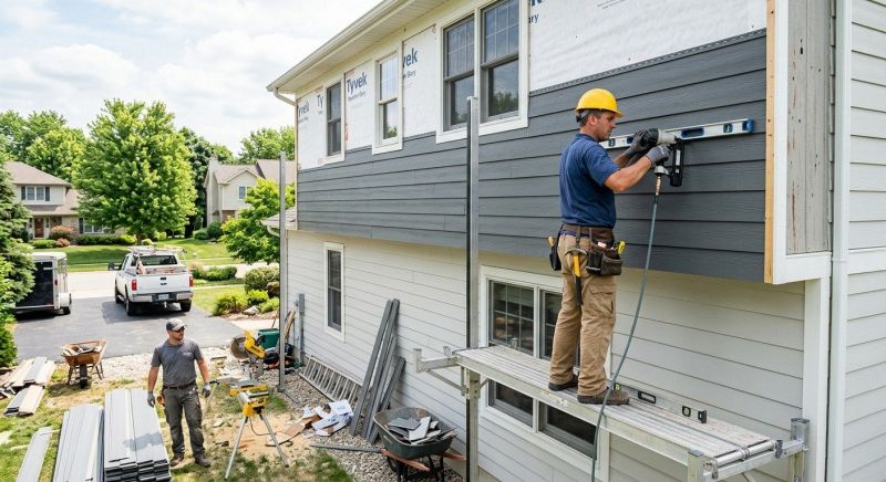 Commercial Siding Installation in Oxford, MI