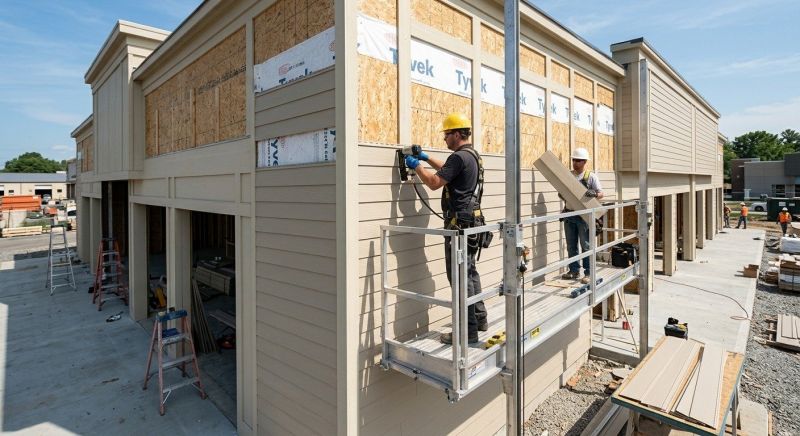Commercial Siding Installation in Oxford, MI