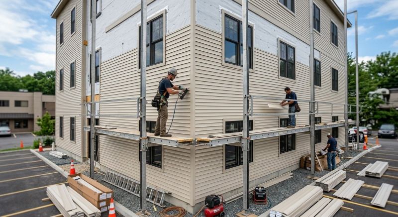 Commercial Siding Installation in Oxford, MI