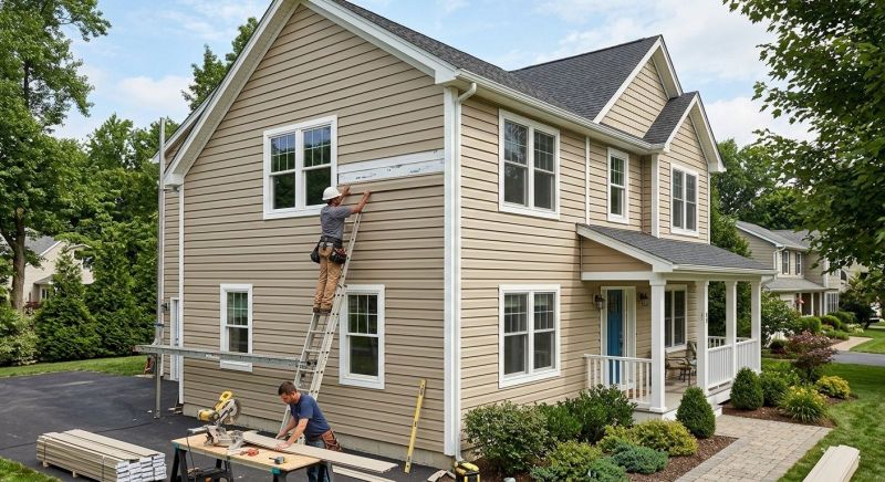 Dutch Lap Siding Installation in Oxford, MI