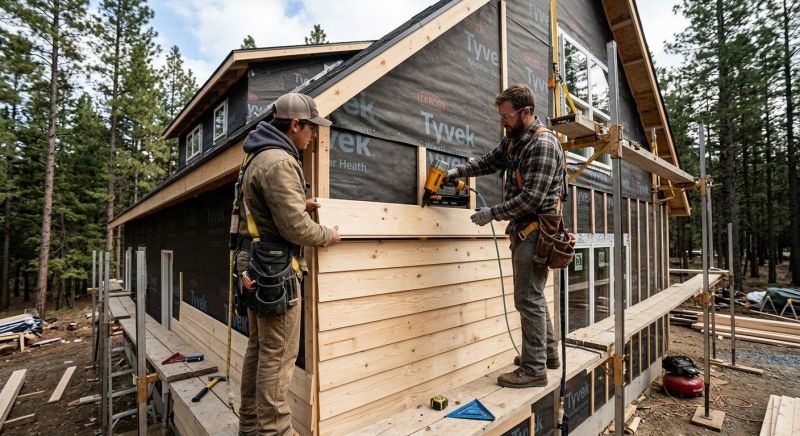 Hardwood Siding Installation in Armada, MI