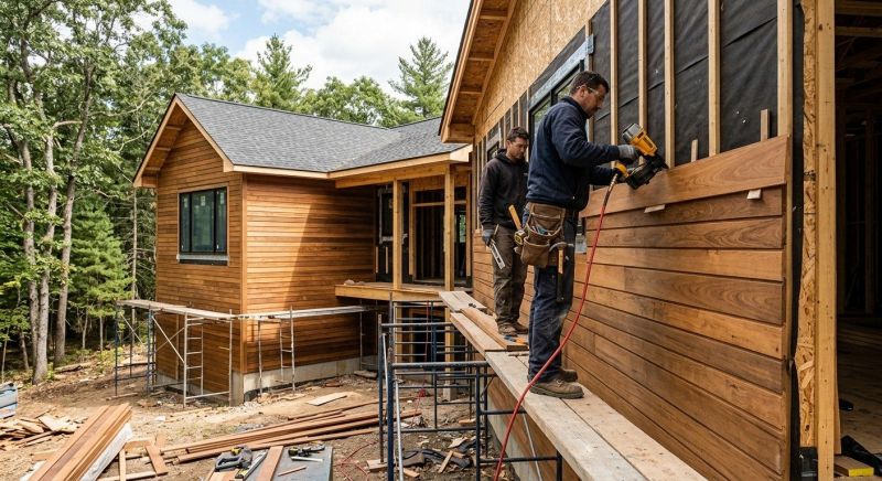 Hardwood Siding Installation in Oxford, MI