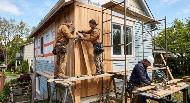 Hardwood Siding Installation in Romeo, MI