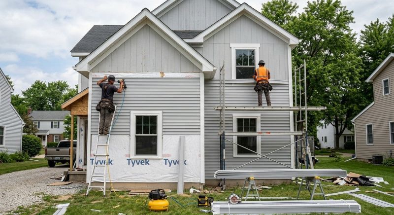 House Siding Installation in Goodrich, MI