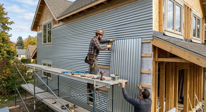 Metal Siding Installation in Clinton Township, MI