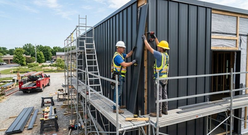 Metal Siding Installation in Commerce Township, MI