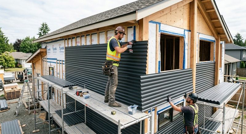 Metal Siding Installation in Dryden, MI