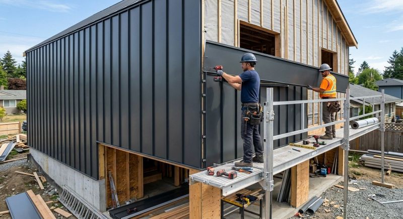 Metal Siding Installation in Holly, MI