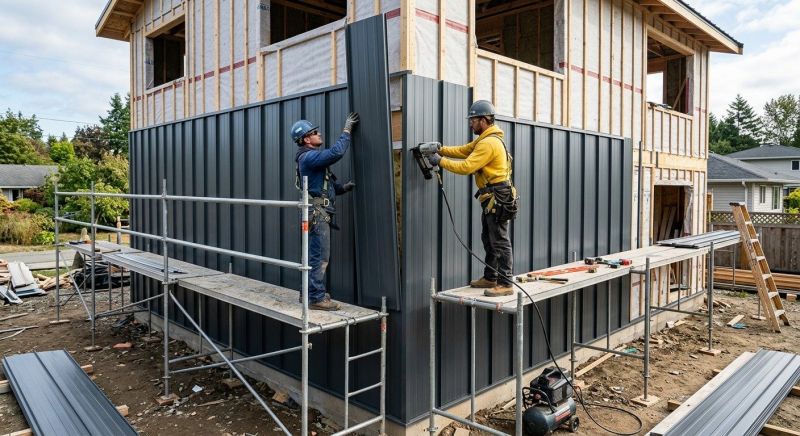 Metal Siding Installation in Troy, MI
