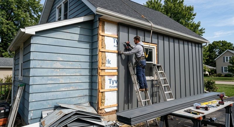 Metal Siding Replacement in Almont, MI