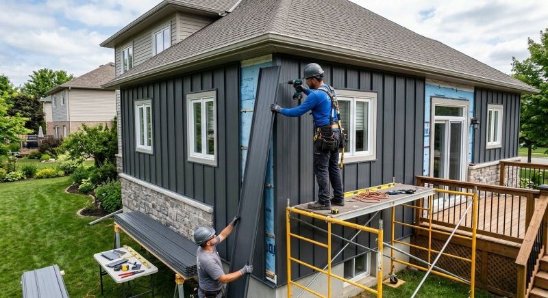 Metal Siding Replacement in Lapeer, MI