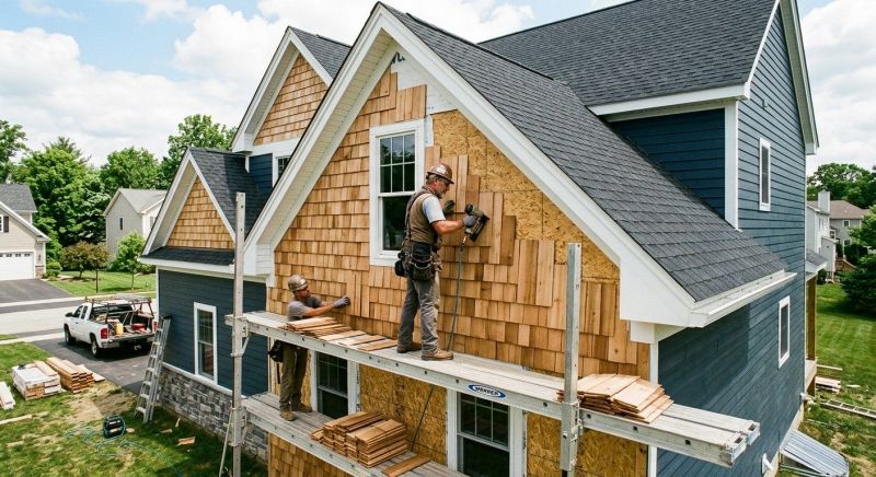 Shake Siding Installation in Richmond, MI
