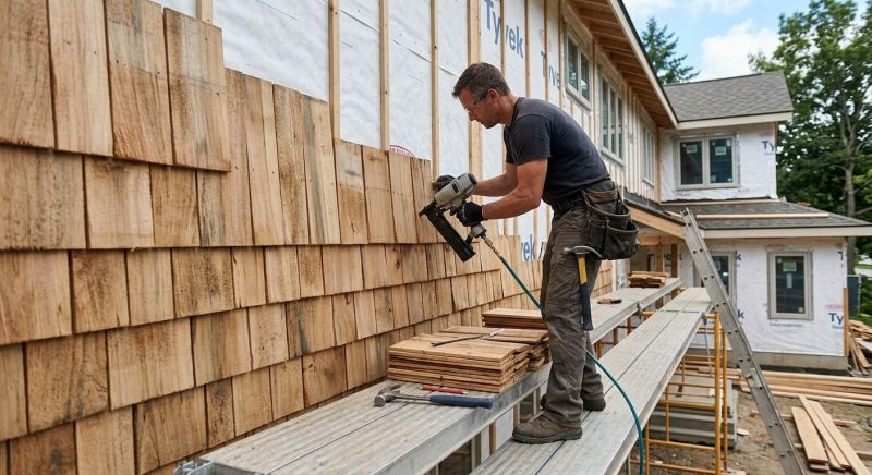 Shake Siding Installation in Washington, MI