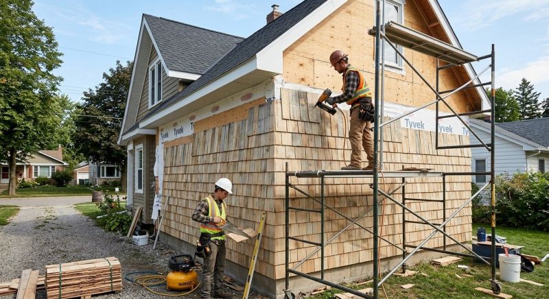 Shake Siding Installation in West Bloomfield, MI