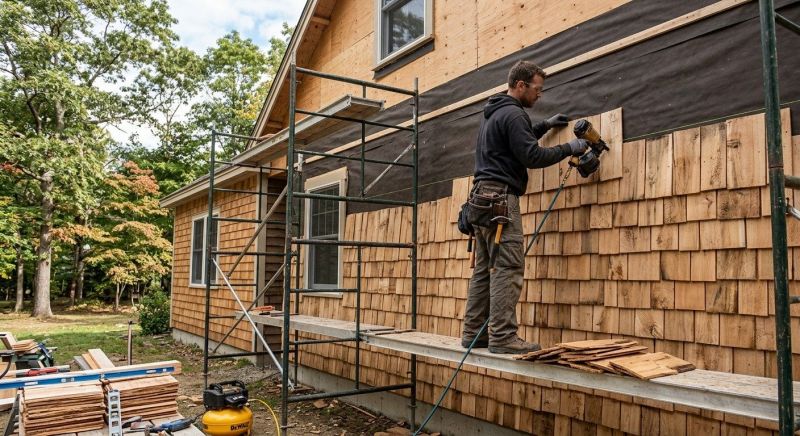 Shingle Siding Installation in Oxford, MI