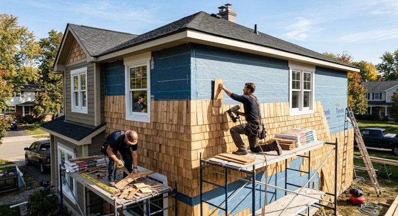 Shingle Siding Installation in Oxford, MI
