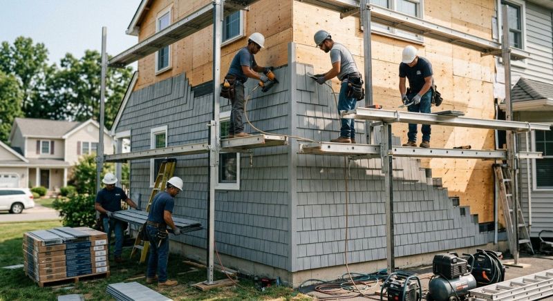 Shingle Siding Installation in Oxford, MI