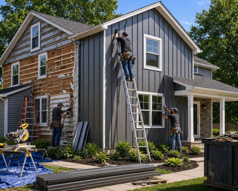 Siding Replacement in Oxford, MI