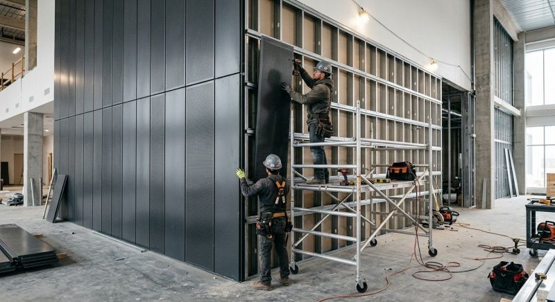 Steel Cladding Installation in Oxford, MI