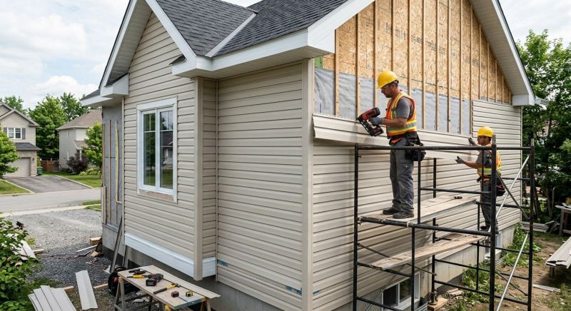 Synthetic Siding Installation in Oxford, MI