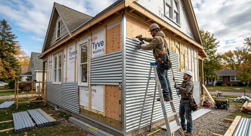 Tin Siding Installation in Oxford, MI