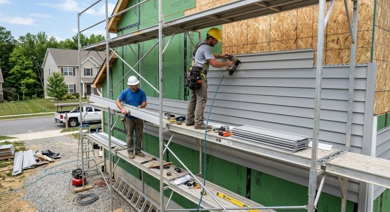 Vinyl Siding Installation in Armada, MI