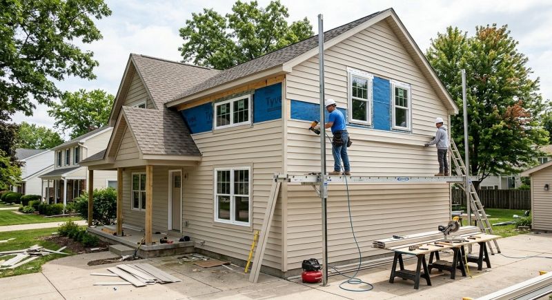 Vinyl Siding Installation in Columbiaville, MI