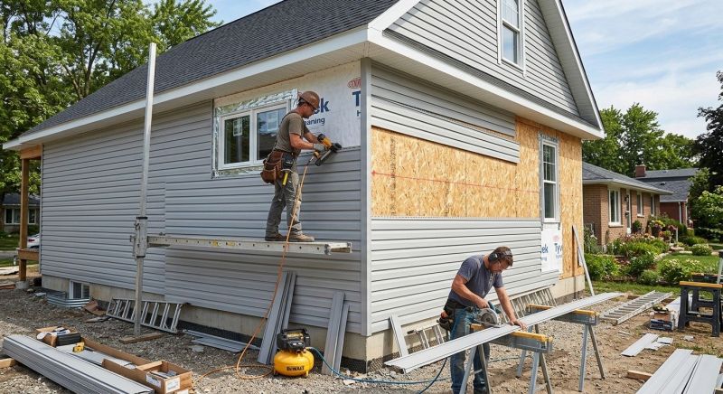 Vinyl Siding Installation in Pontiac, MI