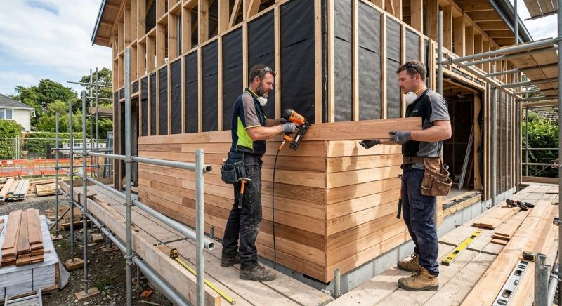 Wood Cladding Installation in Attica, MI
