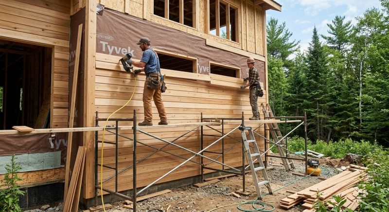 Wood Siding Installation in Franklin, MI
