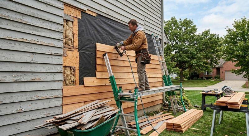 Wood Siding Replacement in Utica, MI