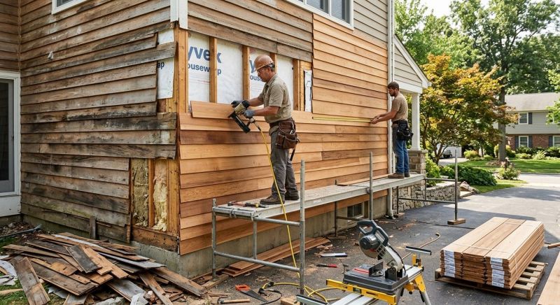Wood Siding Service in Fenton, MI