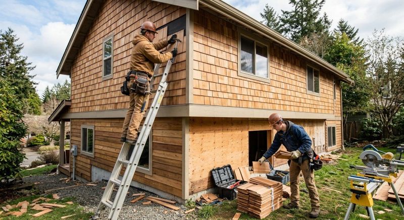 Wood Siding Service in Franklin, MI