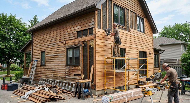 Wood Siding Service in Highland, MI